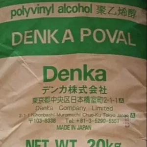 Polyvinyl Alcohol B-20, PVA B20, PVA B20f, Denka Poval