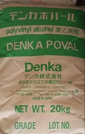 Polyvinyl Alcohol B-20, PVA B20, PVA B20f, Denka Poval